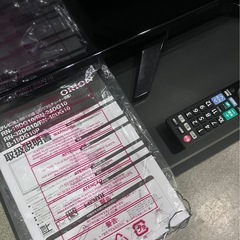 ORION 液晶テレビ RN-32DG10R 32インチ 2017年式 リモコン、B-CASカード、取扱説明書完備 TVボード付き オリオンの画像