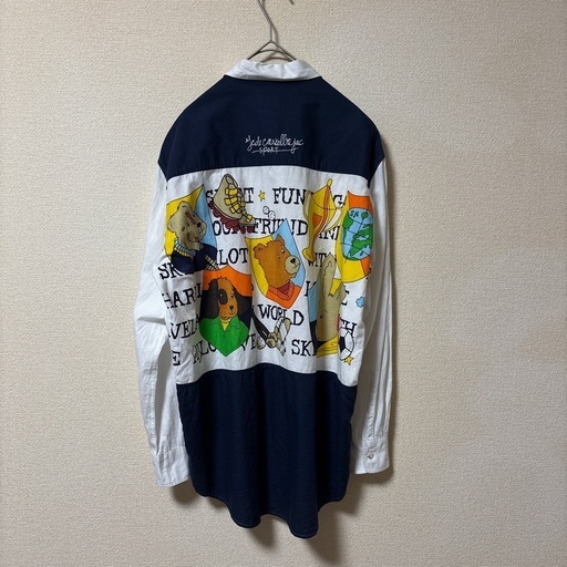 日本製 90sヴィンテージ Castelbajac Sport ロンT 長袖 Castelbajac 90s 長袖シャツ (きの) 西新宿五丁目のシャツ