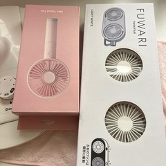 扇風機ファン3点の画像