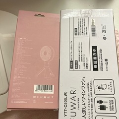 扇風機ファン3点の画像