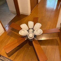 扇風機付きシーリングライトなどの画像