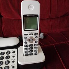 【受付終了】パイオニア 電話機 子機付きの画像