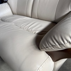 美品 2人用 ソファー　おすすめ！ 130×70×38cm(座面高)の画像