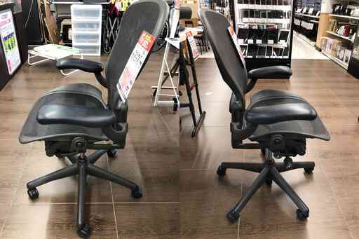 【直接引き取り限定】Herman Miller アーロンチェア スタンダード AE111PWB