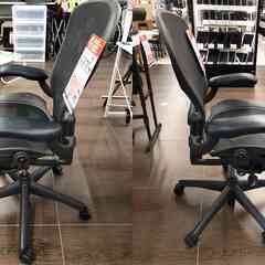 【直接引き取り限定】Herman Miller アーロンチェア スタンダード AE111PWBの画像