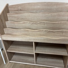 LOWYA 絵本棚　おもちゃ収納の画像