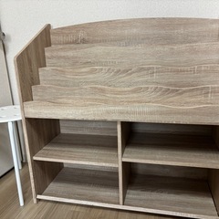 LOWYA 絵本棚　おもちゃ収納の画像