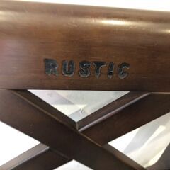 ■14390■karimoku カリモク RUSTIC ルスティック ベンチ 椅子 イス チェア コーナー 角 木製 ソファの画像