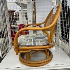 リユースのサカイ東金店  籐製 椅子 TJ13728の画像