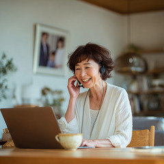 自宅でできる「話す仕事」 在宅テレアポ × ピタっとタイムで、毎日に人とのつながりを｜飯塚・直方エリア｜1アポ4,000円の画像