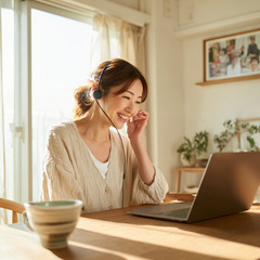 自宅で話す時間が、誰かの役に立つ。 在宅テレアポ × ピタっとタイムで“ひとりじゃない”在宅ワーク｜八代・宇城エリア｜1アポ4,000円の画像