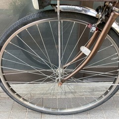 電動自転車 3439 パナソニック リチウムビビ SS 26インチ ブラウンの画像