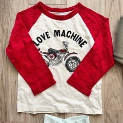 ロンT トレーナー トップス 100〜120cmの画像
