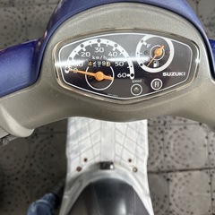 SUZUKI スズキ レッツ4 CA46A 安心安全のFIインジェクション 低燃費の4サイクル原付バイク 通勤通学配達に 福岡市内発 全国どこでも陸送可能の画像