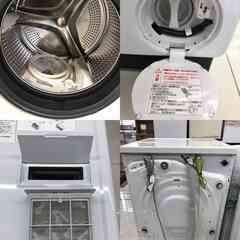 【直接引き取り限定】ドラム式洗濯機　12kg　AQUA 　AQW-SD129-L　2024年の画像