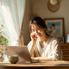自宅で“話す”が仕事になる 在宅テレアポ × ピタっとタイムでつながる働き方｜春日部・草加エリア｜1アポ4,000円の画像
