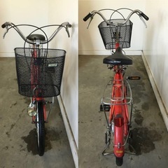 A-27 △ v 岐阜発/ MIYATA/ ミヤタ/ BLEND/ レトロ/ 20インチ/ 自転車/ 変速なし/ 走行確認/ タイヤひび割れあり/ 現状品/ R7.5/13 △の画像