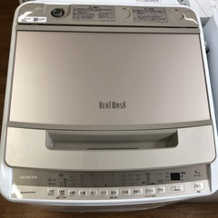 安心の6ヶ月保証付。【HITACHI 全自動洗濯機　BW-V80F 8.0kg 2020年製】取りに来れる方限定の画像