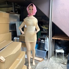 レトロなマネキン　　　　
の画像