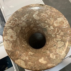 【ジモティー割】　壺　生花　花器　（ID1173）の画像
