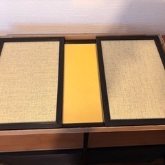 【中古】お雛様屏風と雛壇の画像