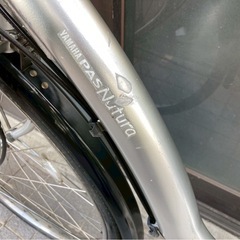 電動自転車 3573 ヤマハ PASナチュラ 26インチ シルバーの画像
