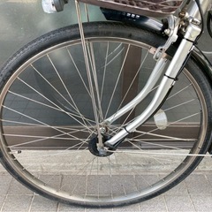電動自転車 3573 ヤマハ PASナチュラ 26インチ シルバーの画像