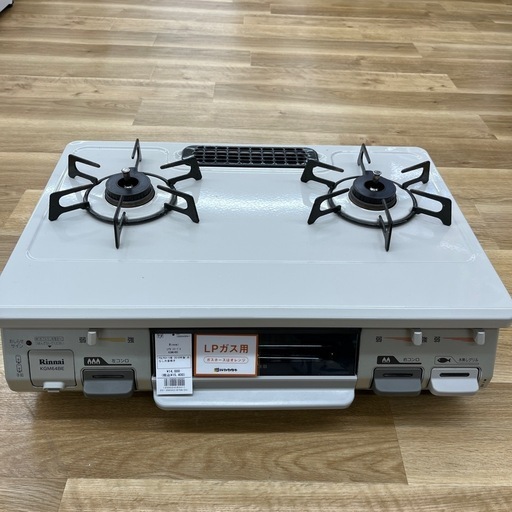 Rinnai リンナイ ガステーブル KGM64BE 右側強火力タイプ プロパンガス仕様 ガスコンロ LPG のご紹介です！