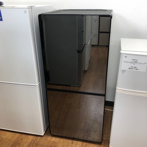 安心の6ヶ月保証付。【TWINBIRD 2ドア冷蔵庫　HR-FJ11 2021年製　110L】取りに来れる方限定