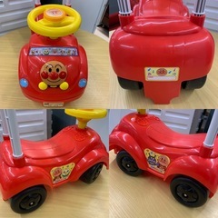 美原店 アンパンマンカー メロディ付き 幼児　手押し車の画像