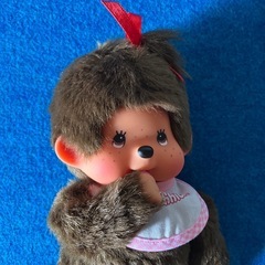 セキグチモンチッチちゃん女の子Sサイズぬいぐるみ現状品の画像