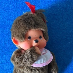 セキグチモンチッチちゃん女の子Sサイズぬいぐるみ現状品の画像