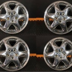 MPV 純正メッキホイール　５穴
 114.3 4本セットの画像