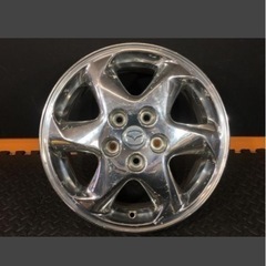 MPV 純正メッキホイール　５穴
 114.3 4本セットの画像