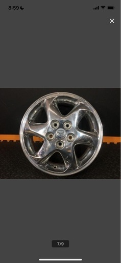 MPV 純正メッキホイール　５穴
 114.3 4本セット