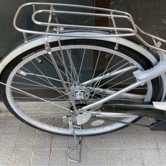 電動自転車 3500 ブリヂストン アシスタ 26インチ シルバーの画像