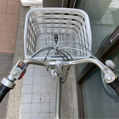 電動自転車 3500 ブリヂストン アシスタ 26インチ シルバーの画像