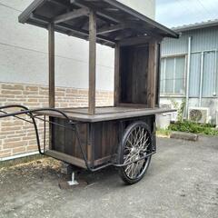リヤカー屋台　移動販売　屋台　お祭り　イベント　お店　店舗　ディスプレイ　リヤカー　おでん　昭和レトロ　居酒屋　レトロ　飲食店の画像