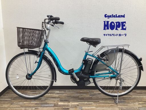整備済☆送料込！ヤマハ パスナチュラL DX 26インチ 電動アシスト中古車 ヤマハ PAS ナチュラ L DX ピンク 26インチ KW123 【中古車