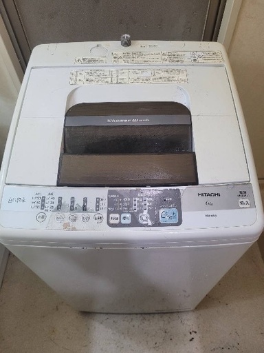 ① 急募 洗濯機 6kg ジャンク品 引き取り限定 (リサイクル商店