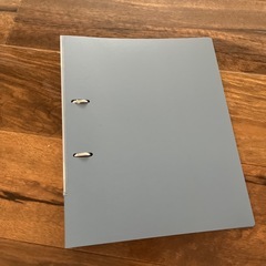 ファイル　ブルー　Ａ4 3cm 2穴の画像