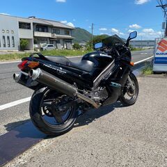 カワサキ  ZZR250  EX250H  吹け上がり良好  実動  書類付き  アサヒナレーシング  EXTEC  カチ上げ  2本出しマフラー付き  レストア  カスタムにもの画像