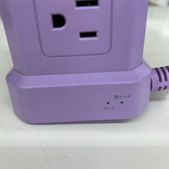 リユースのサカイ東金店 キューブ 電源タップ TJ13732の画像