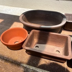 陶器　植木鉢　まとめ売りの画像