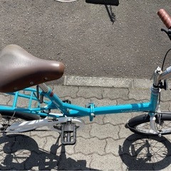 ブリヂストン折りたたみ自転車の画像