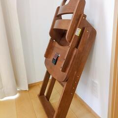 KATOJI
木製ハイチェア　ベビーチェアの画像
