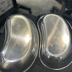 膿盆　ステンレストレイ　2枚セットの画像