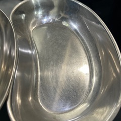 膿盆　ステンレストレイ　2枚セットの画像