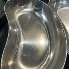 膿盆　ステンレストレイ　2枚セットの画像