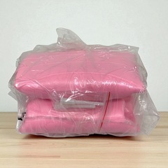 週末値下げ‼️穴が開いても破れにくい‼️ ノンバーストバランスボール 55cm ピンク 空気入れ付き 耐荷量300キロ 未使用品の画像